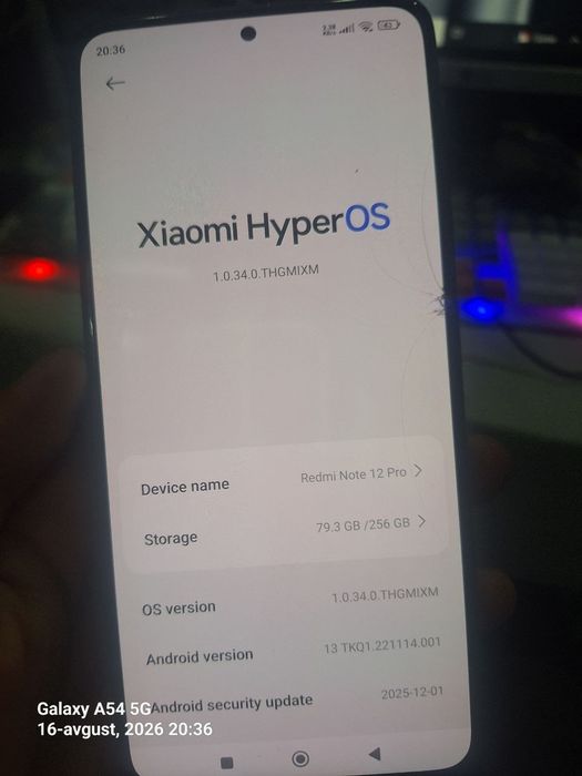 Redmi note 12 pro 256/8