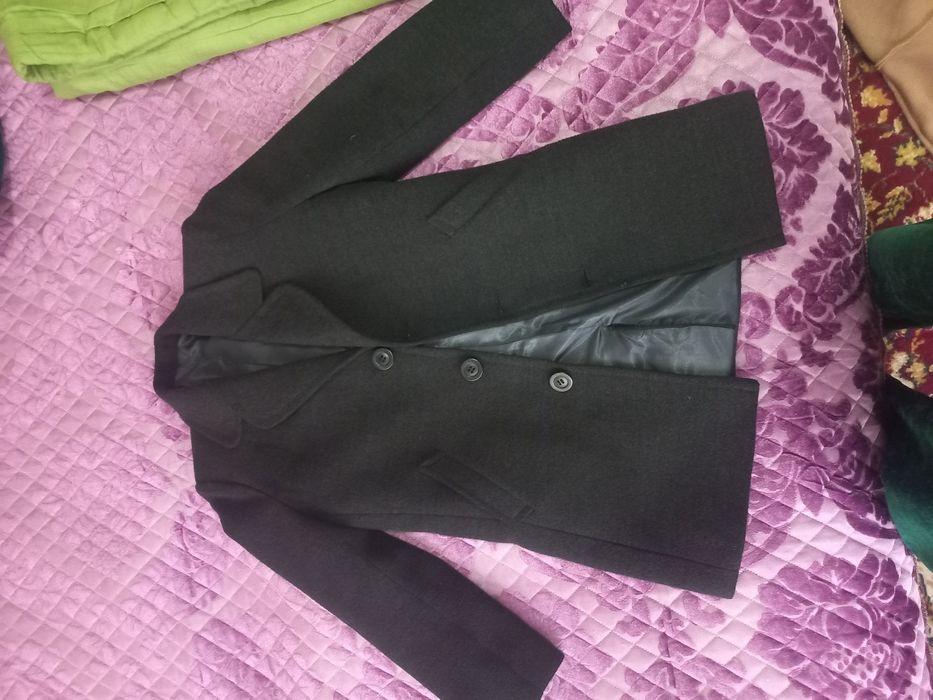 Детское пальто драпавое