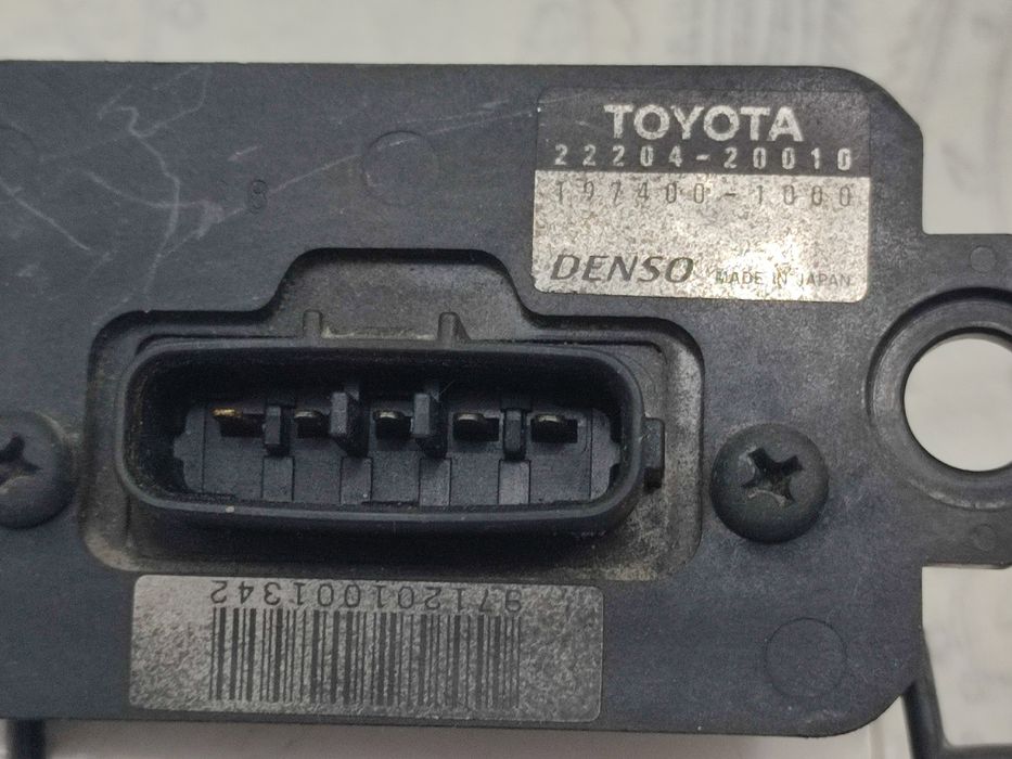 ДМРВ MASS AIR FLOW SENSOR.Воздухомер.Флюрометер.Тойота. Лексус Оригина