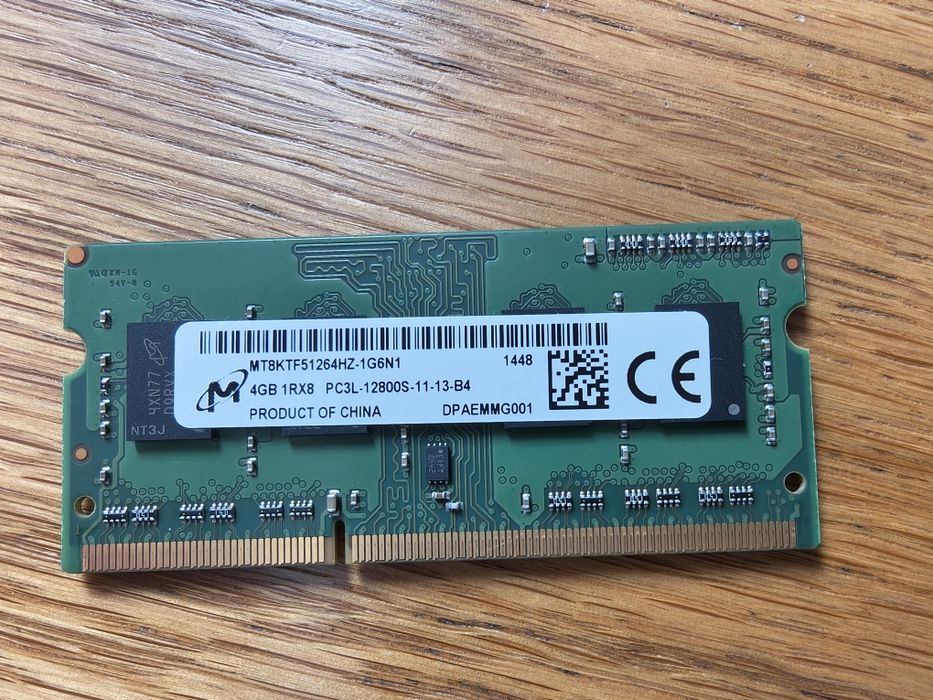 Ram laptop DDR3L 4GB Micron