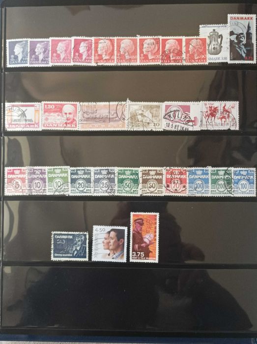 Колекции пощенски марки от бившата Чехословакия, Дания и Унгария