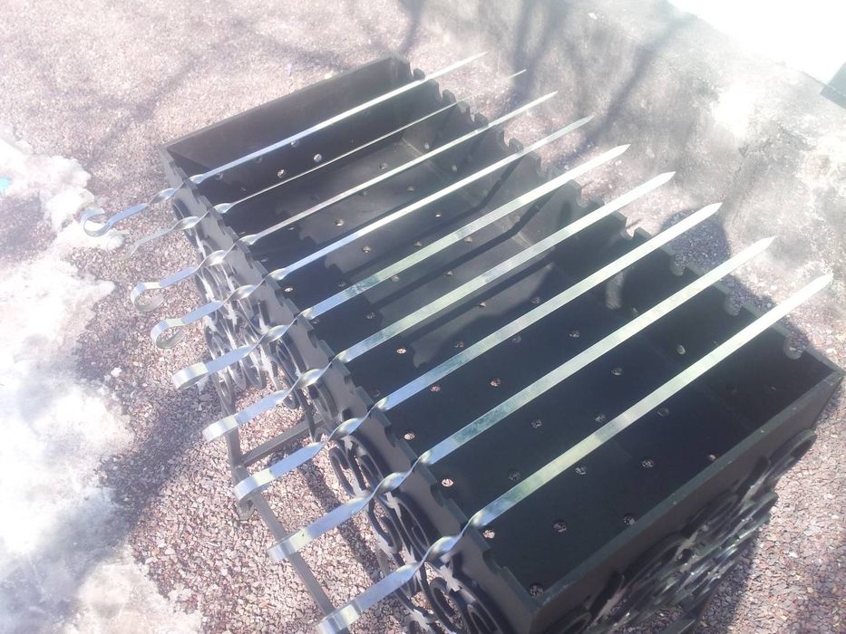 Мангал с электроприводом