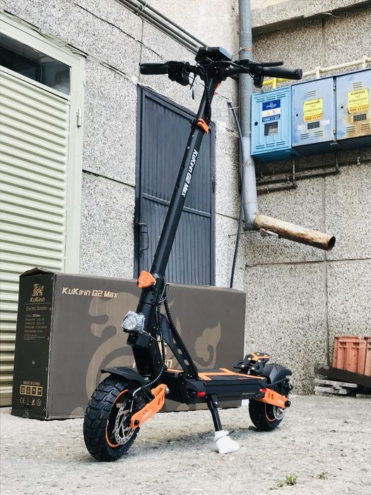 НОВО! KuKirin G2 Max 55км/ч Електрическа Тротинетка Скутер 1000W 20AH
