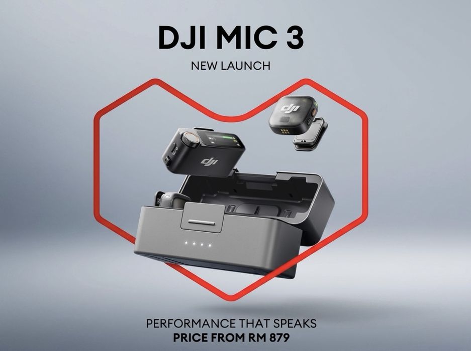 DJI Mic 3 — Профессиональный беспроводной микрофон. Есть доставка