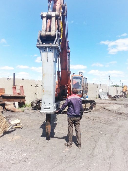 Гидромолот, экскаваторы