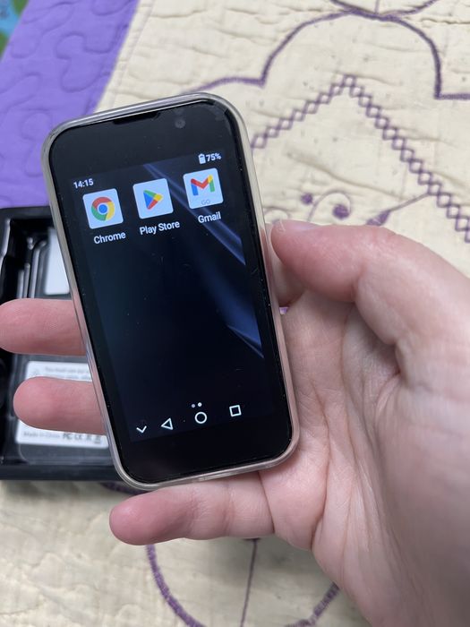 Мини смартфон, 3G WCDMA черен