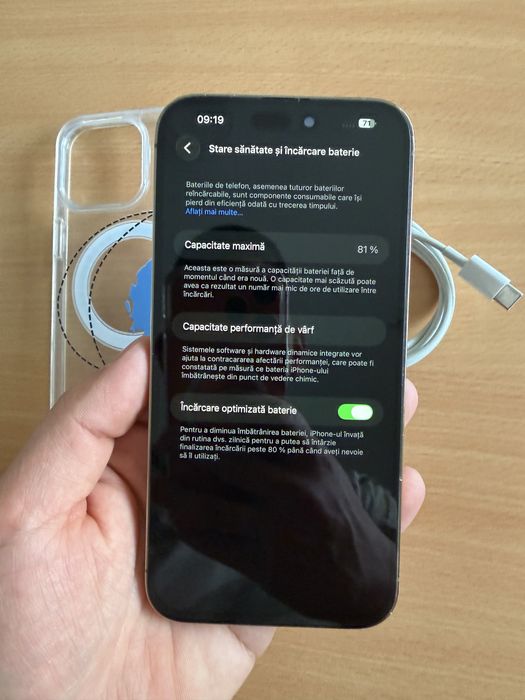 De vanzare iPhone 14 Pro Max Gold- pret fix
