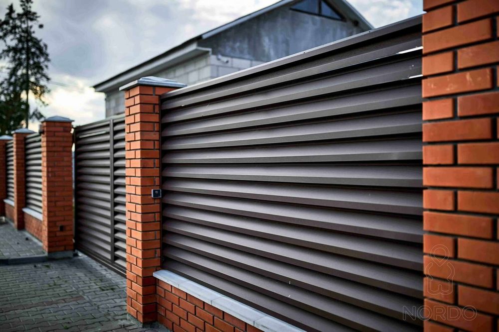21.Жалюзи ограждения из профнастила