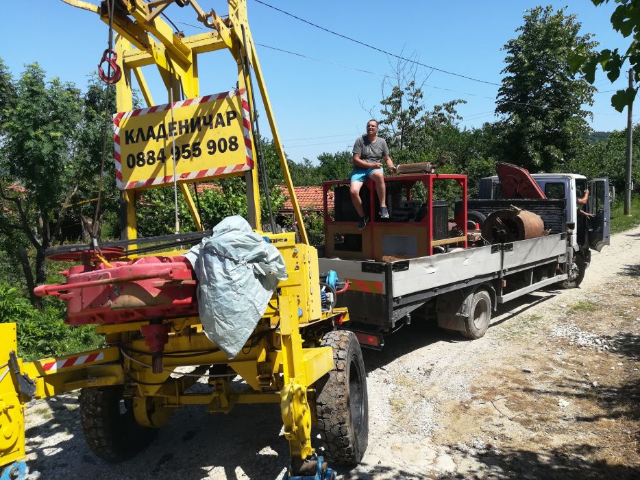 КЛАДЕНИЧАР, Георадар,  Сонда, Кладенец, Пилоти Проучване за водя 100%