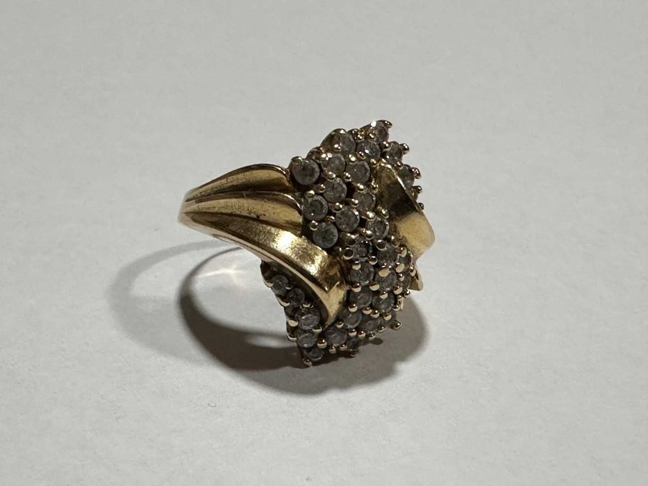 Златен дамски пръстен 14к, 6,57гр