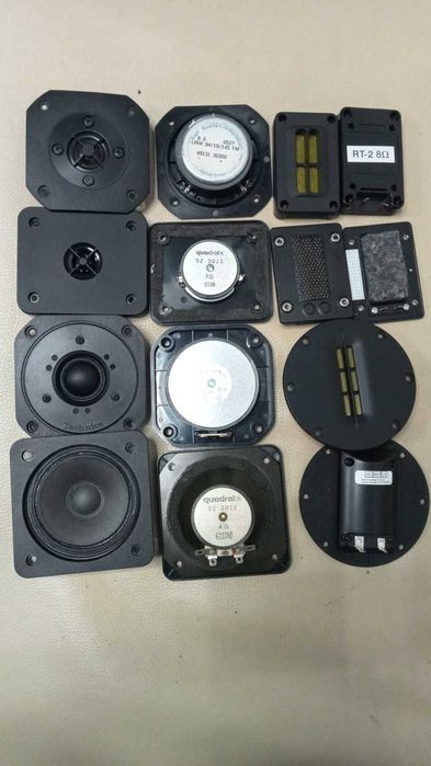 7 perechi de tweetere, technics, Amt, ITT/nokia/quadral