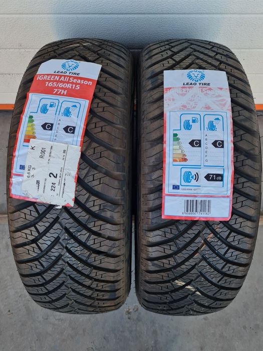 Нови всесезонни гуми 2 броя LEAO Green AllSeason 165 60 R15 дот 5218
