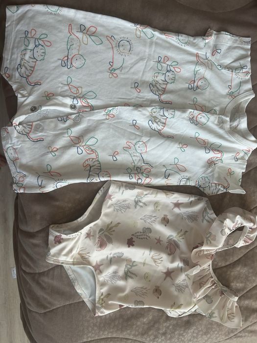 Лот дрехи HM рокли гащеризон комплект с къс ръкав