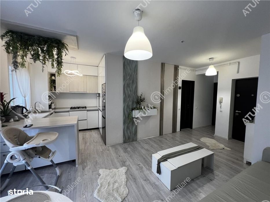 Apartament modern cu 2 camere si balcon la etajul 2 in Selimbar