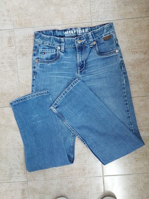 Оригинални детски дънки Tommy Hilfiger 12г
