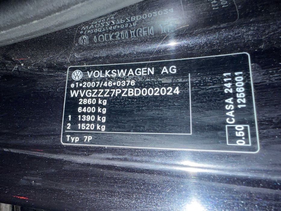 Фолксваген Туарег (VW Touareg ) дизел, 240 к.с. 2010 г. въздушно окачване ACC 360° камери