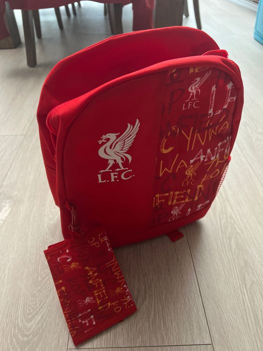 Детска раница Liverpool и портфейл