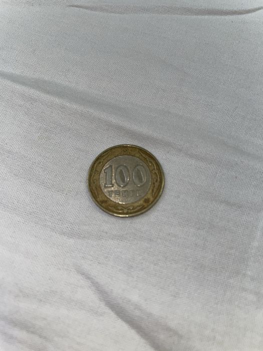 Теңгенің 10 жылдығына жасалаған 100 тиын