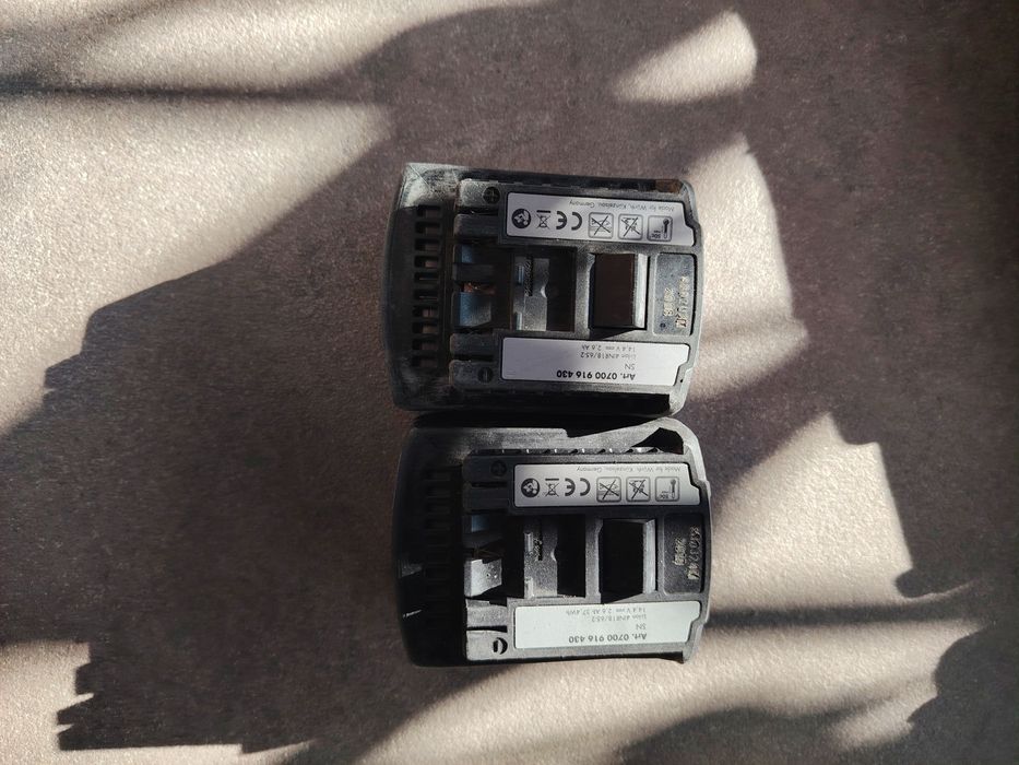 Acumulatori Bosch, dewallt