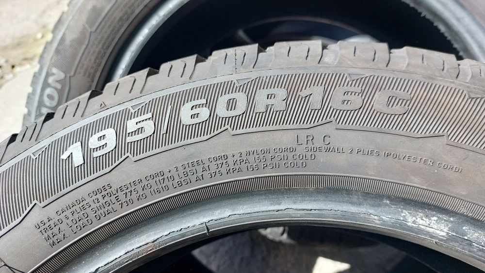 Летни гуми 195/60/16 C Goodyear Cargo Marathon 4 броя