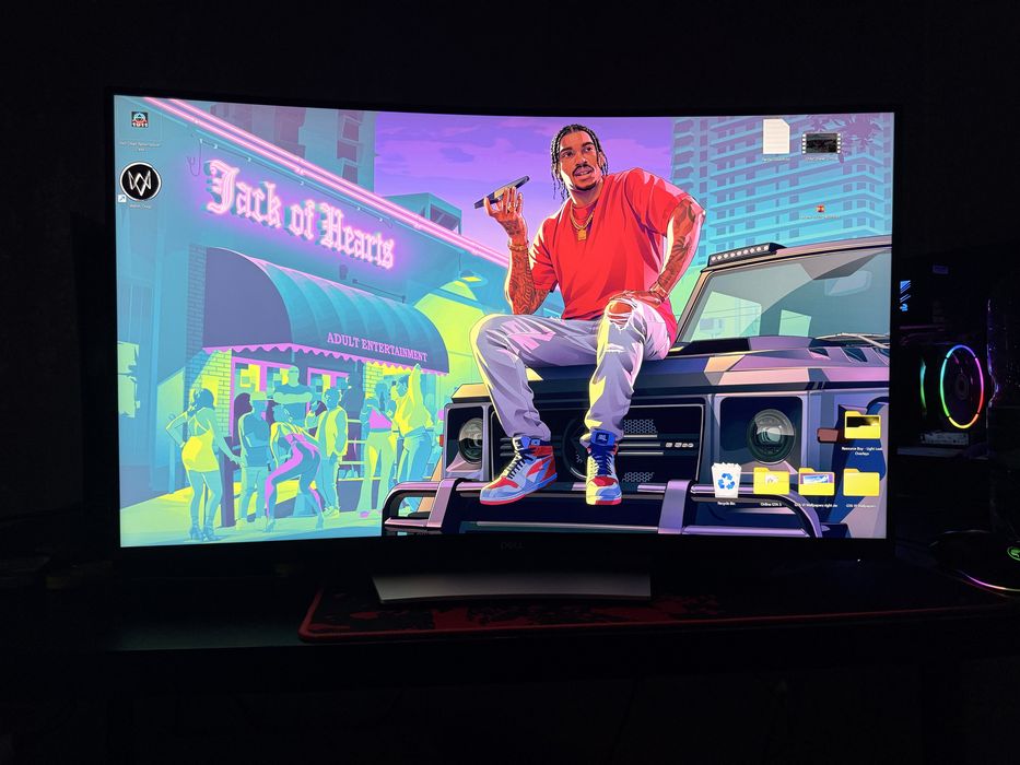 Monitor Dell 4k Curbat 32inch