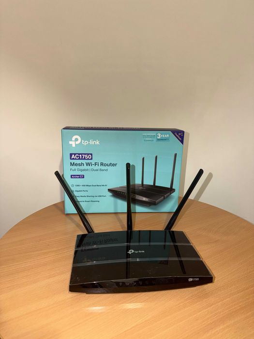 TP-Link Archer C7 AC1750 безжичен двулентов Gigabit рутер