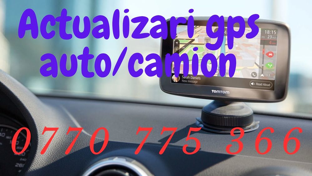 Actualizari harti igo GPS auto/camion