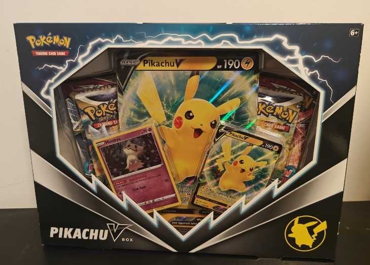 The Pokemon TCG: Pikachu V Box NEW SEALED