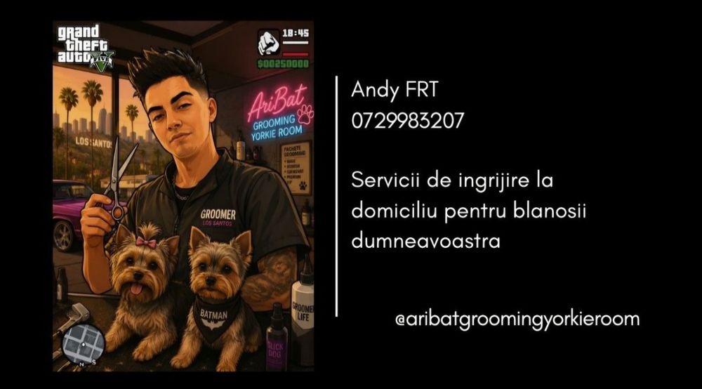 Grooming la domiciliul clientului
