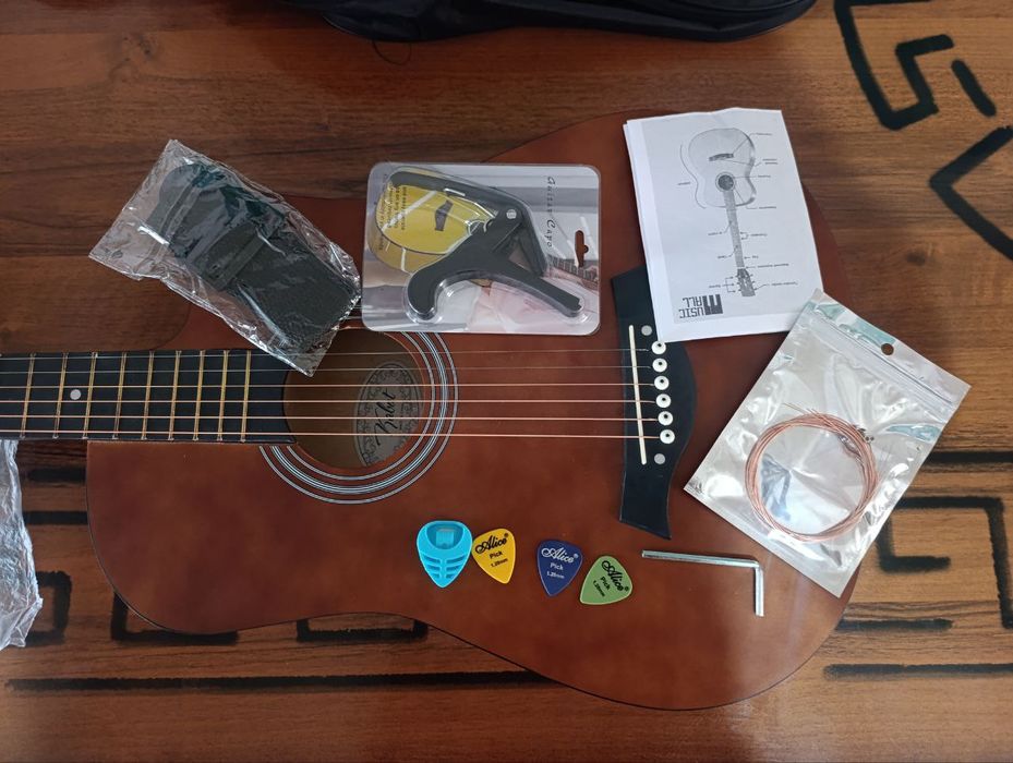 Gitara yangi sumkasi bilan