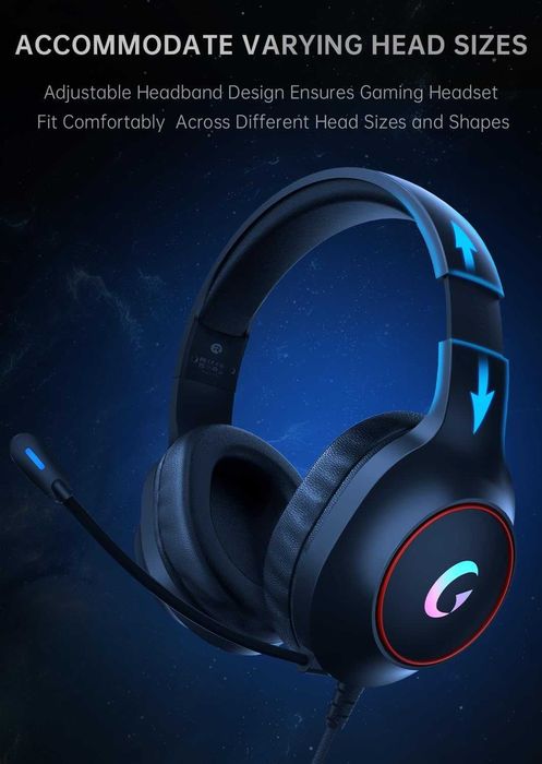 Syndesmos CM7002 геймърски слушалки за PS5, PS4, PC, Mac, Switch, Xbox Series