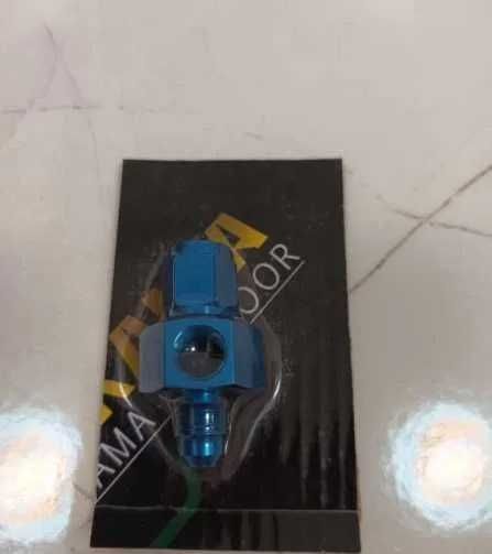 Преходник,нипел,фитинг 4AN, 6AN с изход за монтаж на манометър