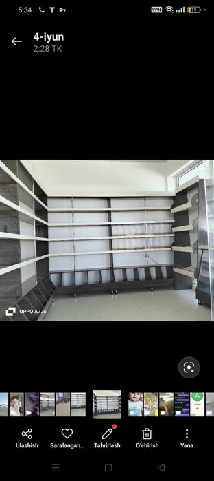 Magazin uchun prlafka kamplekt