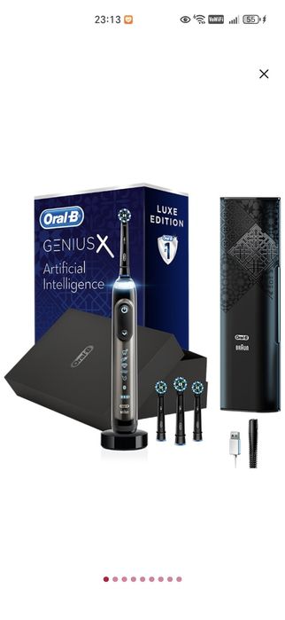 Periuta de dinti electrica ORAL-B Genius X, Bluetooth, 10