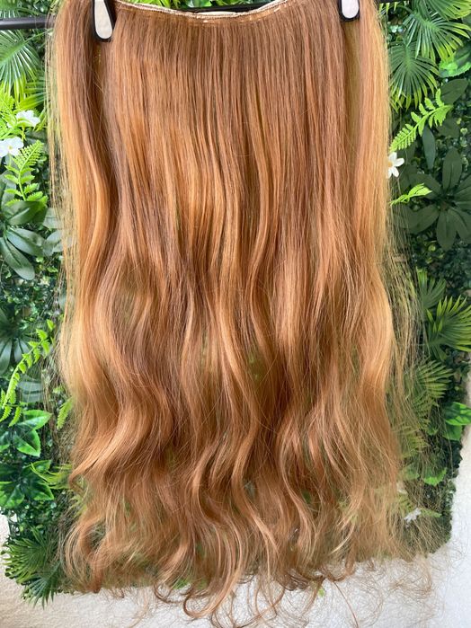 Изкуствена коса на цял ред с клипси!