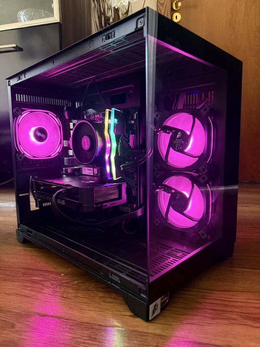 Геймърски кoмпютър/ Ryzen 5500/16GB/RTX 5060 8GB/512GB SSD/1TB HDD