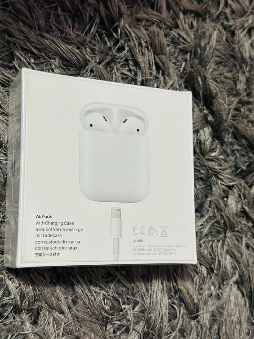 Apple AirPods 2 cu Charging Case – Noi, Sigilate, Originale