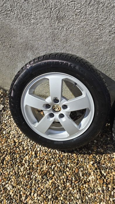 Vand jante Skoda 5x100 et 43 cu anvelope 185 60 15