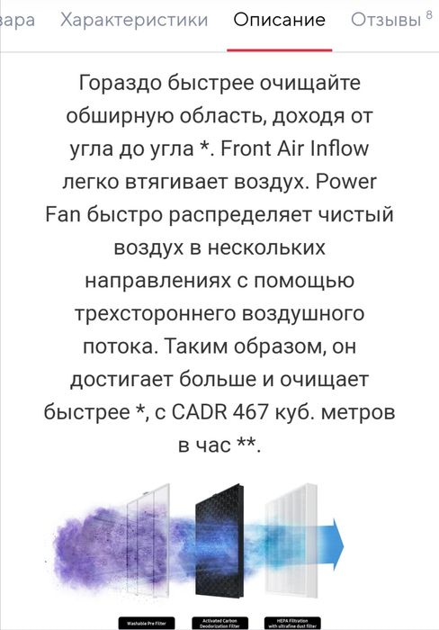 Воздуха очиститель