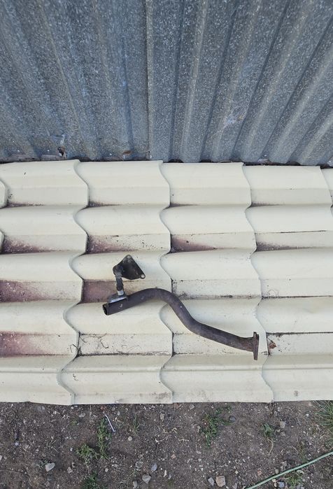 Приёмная труба на Ауди 80