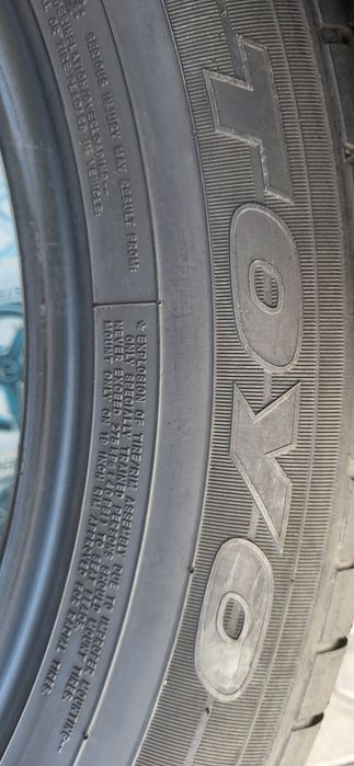 2 anvelope 225 55 19 toyo 2021 6,5mm