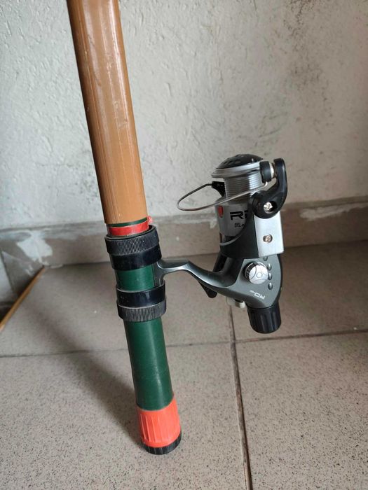 Ретро телескопична въдица + макара