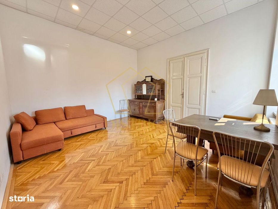 Apartament cu 2 camere la etajul 1 langa Piata Unirii in Timisoara de