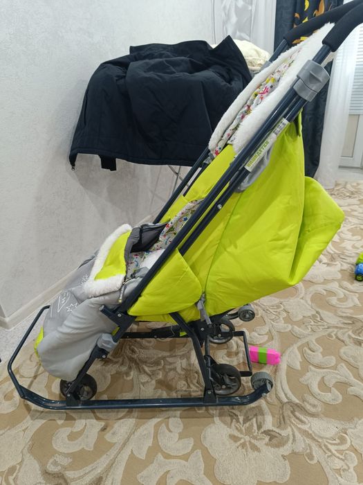 Санки-коляска на зиму