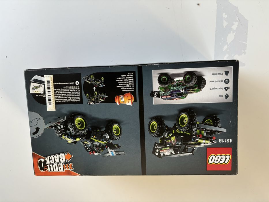 Lego technic monster jam 2 in 1 pull back