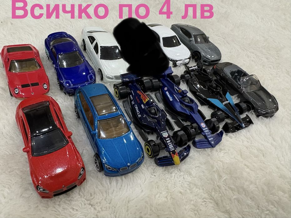 Hot wheels и Majorette колички