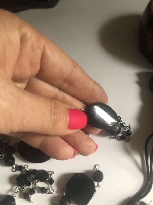 Агат или оникс черный