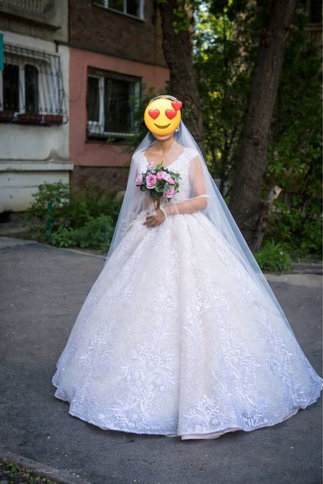 Платье мечты для свадьбы — надето 1 раз