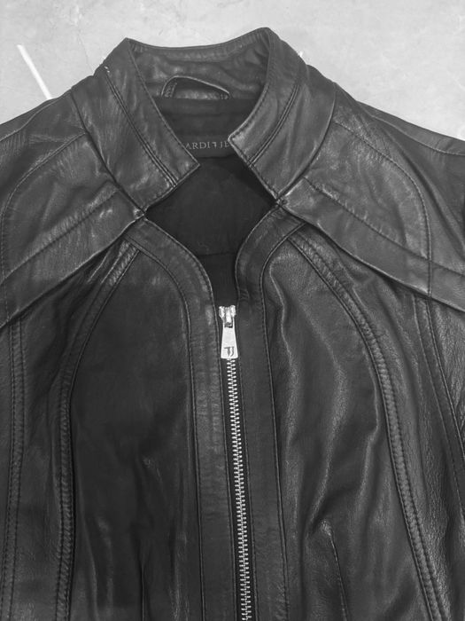 Кожено яке Trussardi Jeans