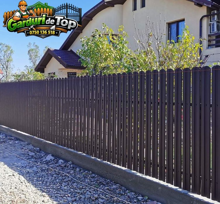 Construim garduri și porți exact după cerințele dumneavoastră (cu sau